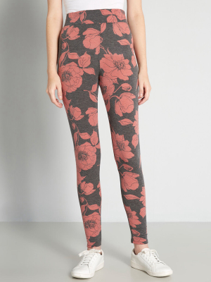 Leader Of The Lotus Pose Leggings