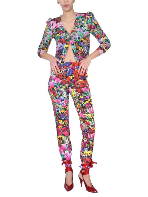 Boutique Moschino Floral Printed Pants