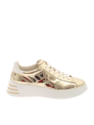 Hogan Rebel Metallic Low Top Sneakers