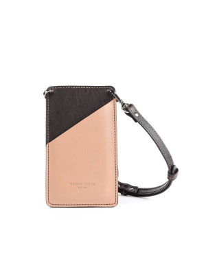 Camel & Brown Phone Pouch