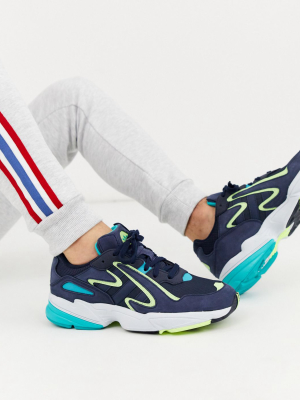 Adidas Originals Yung-96 Chasm In Navy