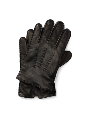 Cashmere-lined Sheepskin Touch Gloves