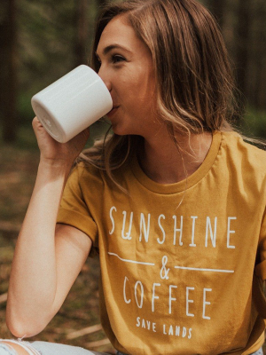 Sunshine & Coffee Tee