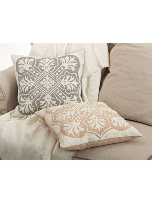 Gabriela Design Throw Pillow Cover Collection - Saro Lifestyle