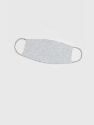 Grey Cotton Face Mask