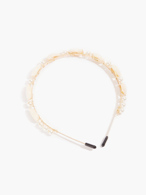 Cowrie Shell Headband