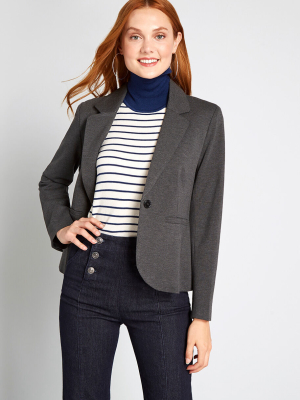 Timeless Tailoring Blazer