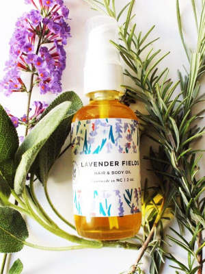 Lavender Fields Hair & Body Oil
