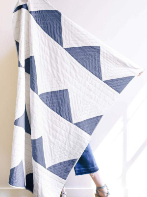 Anchal Project Triangle Quilt Throw