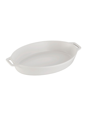 Staub Ceramic 14.5-inch Oval Baking Dish