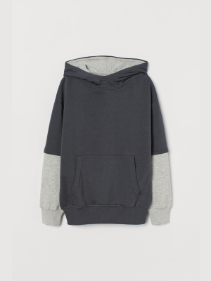 Color-block Hoodie