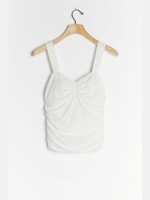 Sweetheart Ruched Tank