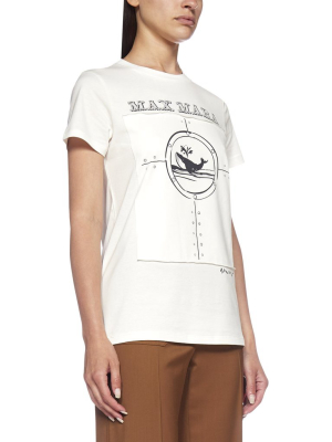 Max Mara Graphic Print T-shirt