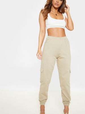 Petite Stone Pocket Detail Joggers