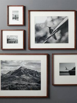 Gallery Walnut Frames With White Mats
