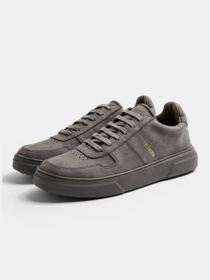 Gray Chunky Drone Stripe Sneakers