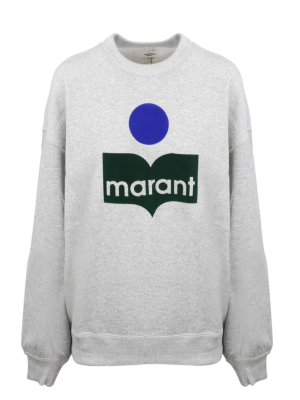 Isabel Marant Étoile Logo Flocked Sweatshirt