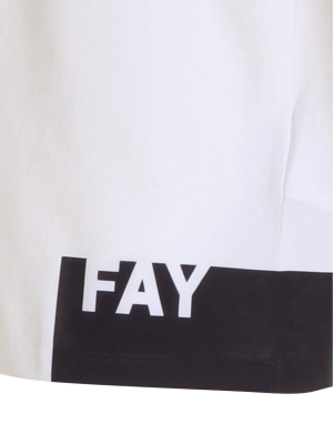 Fay Logo Printed T-shirt