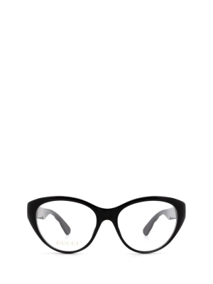 Gucci Eyewear Cat-eye Frame Glasses