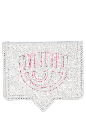 Chiara Ferragni Eyelike Glitter Passport Cover