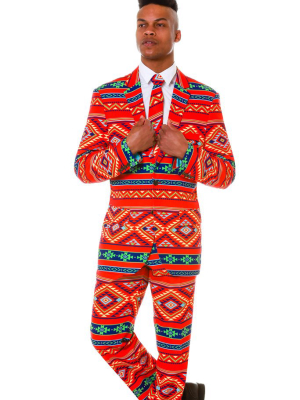 The Teepee Trip | Aztec Print Suit