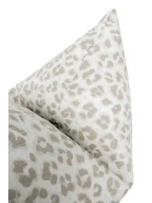 Cougar Linen Stone Pillow