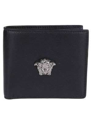 Versace Medusa Plaque Bifold Wallet