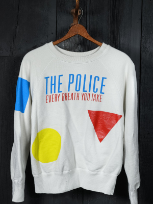 The Police Every Breath You Take Shrunken Sweatshirt