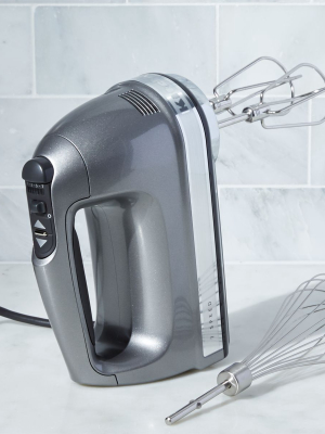 Kitchenaid ® Silver 7-speed Hand Mixer