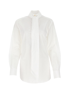 Dolce & Gabbana Pussy-bow Shirt