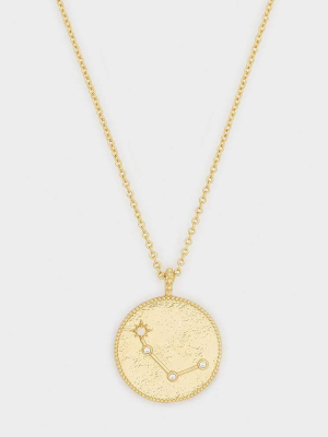 Astrology Coin Necklace (aries)