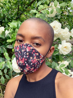 **ditsy Floral Print Fashion Face Mask