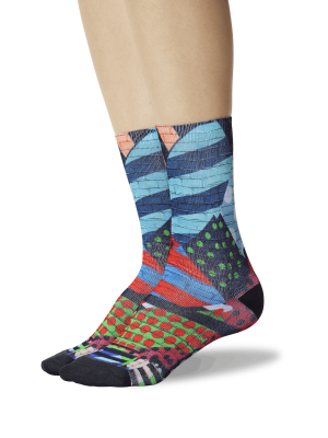 Women's Graffiti Wall Tube Socks