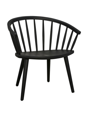 Noir Pauline Black Chair