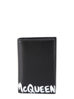 Alexander Mcqueen Graffiti Logo Pocket Organiser