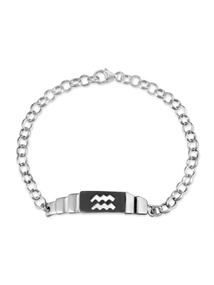 Aquarius Zodiac Bracelet