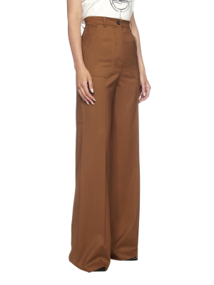 Max Mara Palazzo Style Work Trousers