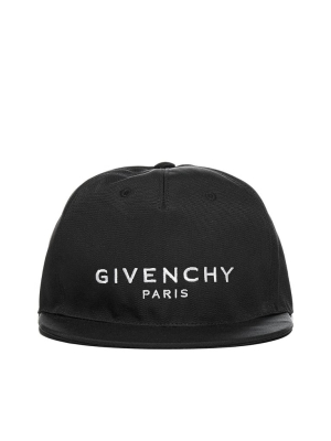 Givenchy Logo Embroidered Baseball Cap