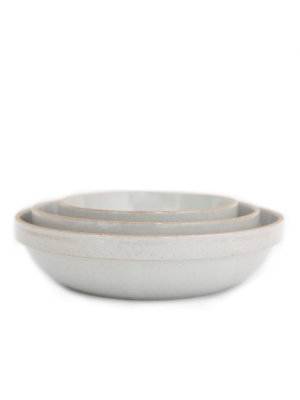 Round Bowl Gloss Gray