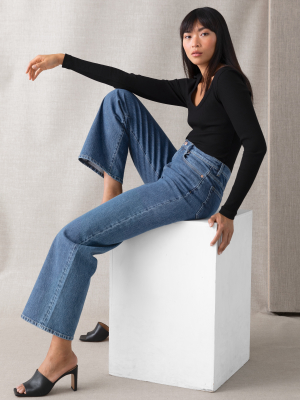 Treasure Cut Cropped Jeans