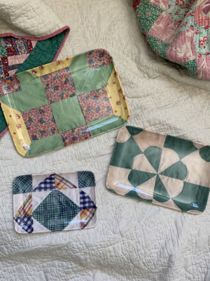 Siren Song Quilt Tray Set