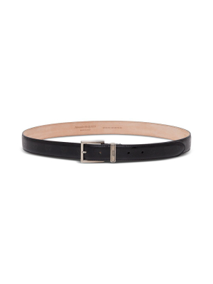 Alexander Mcqueen Skull Motif Buckle Belt