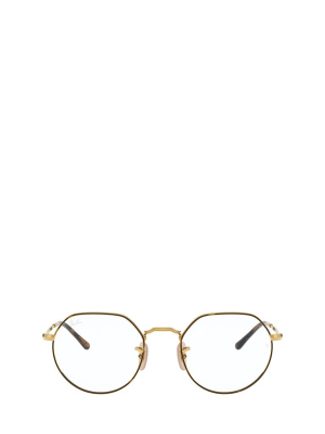 Ray-ban Jack Round Frame Glasses