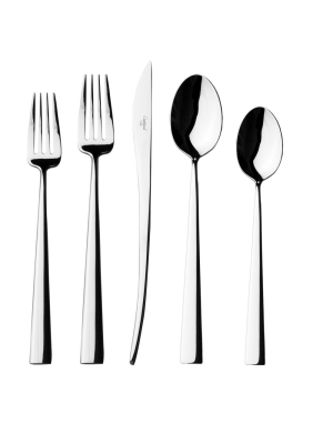 Duna Cutlery - Polished Steel - 5pc Set