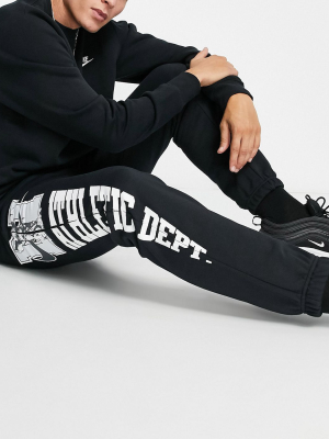 Nike Class Of '72 Sweatpants With Print In Black