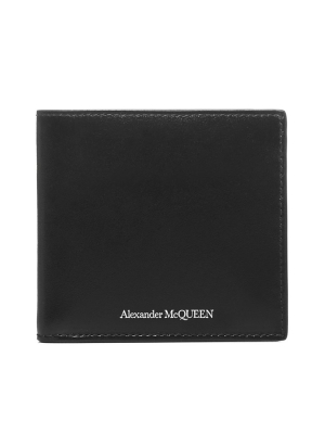 Alexander Mcqueen Logo Bifold Wallet