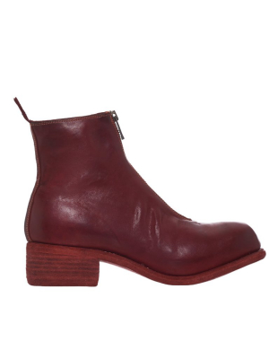 Pl1 Soft Horse Leather Boots (pl1-soft-horse-fg-red)