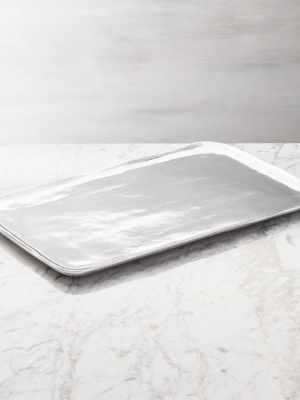 Preston Rectangular Metal Serving Platter