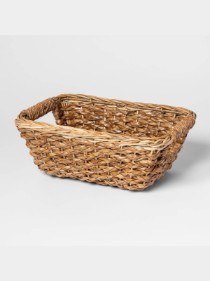 4.75"x8" Aseana Small Tapered Bin Natural Khaki - Threshold™