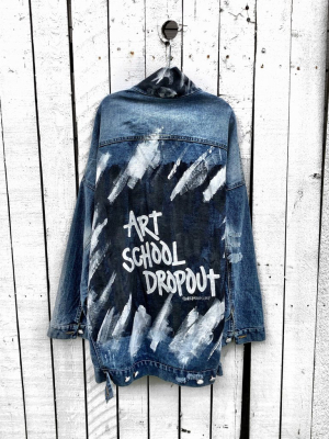 'dropout' Denim Jacket